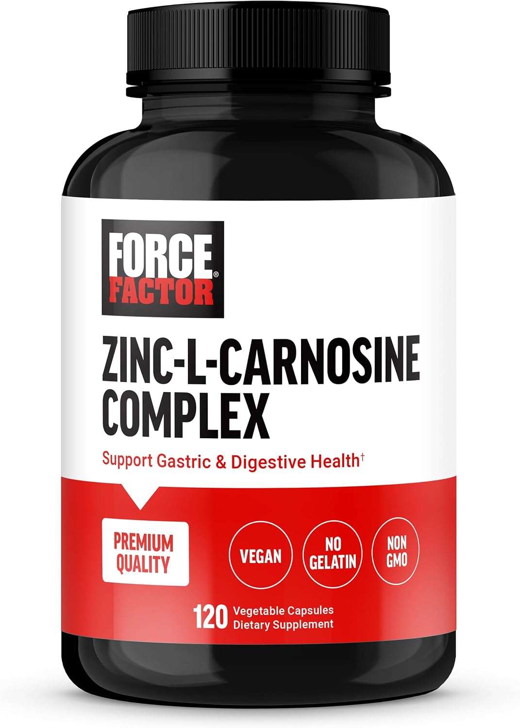 Force Factor Zinc L-Carnosine Complex 120 Capsules