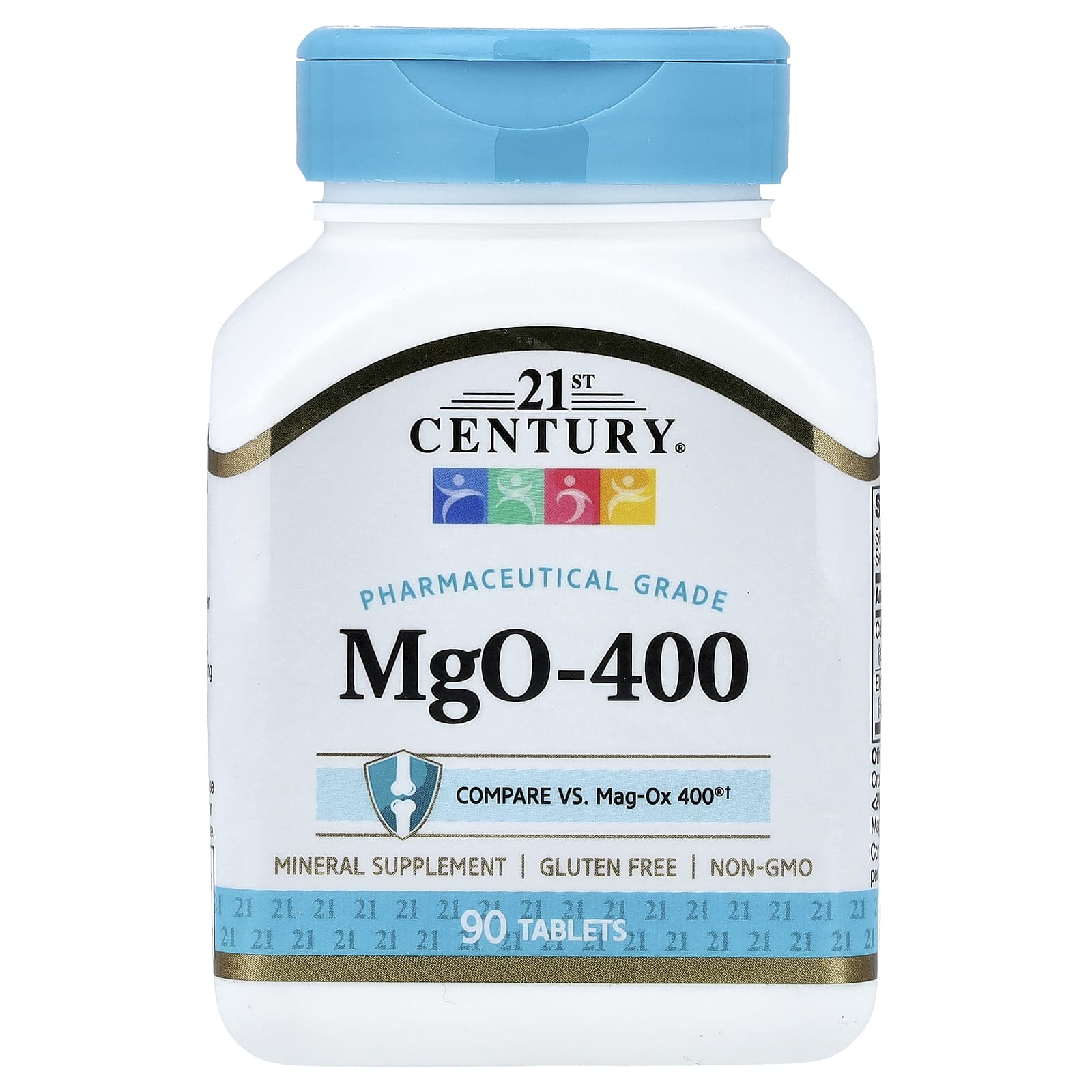 21st Century MgO-400, 90 Tablets