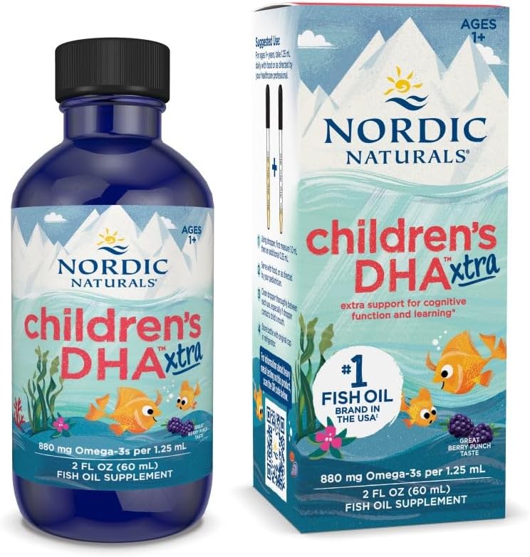 Nordic Naturals Children’s DHA Xtra, Strawberry - 2 oz