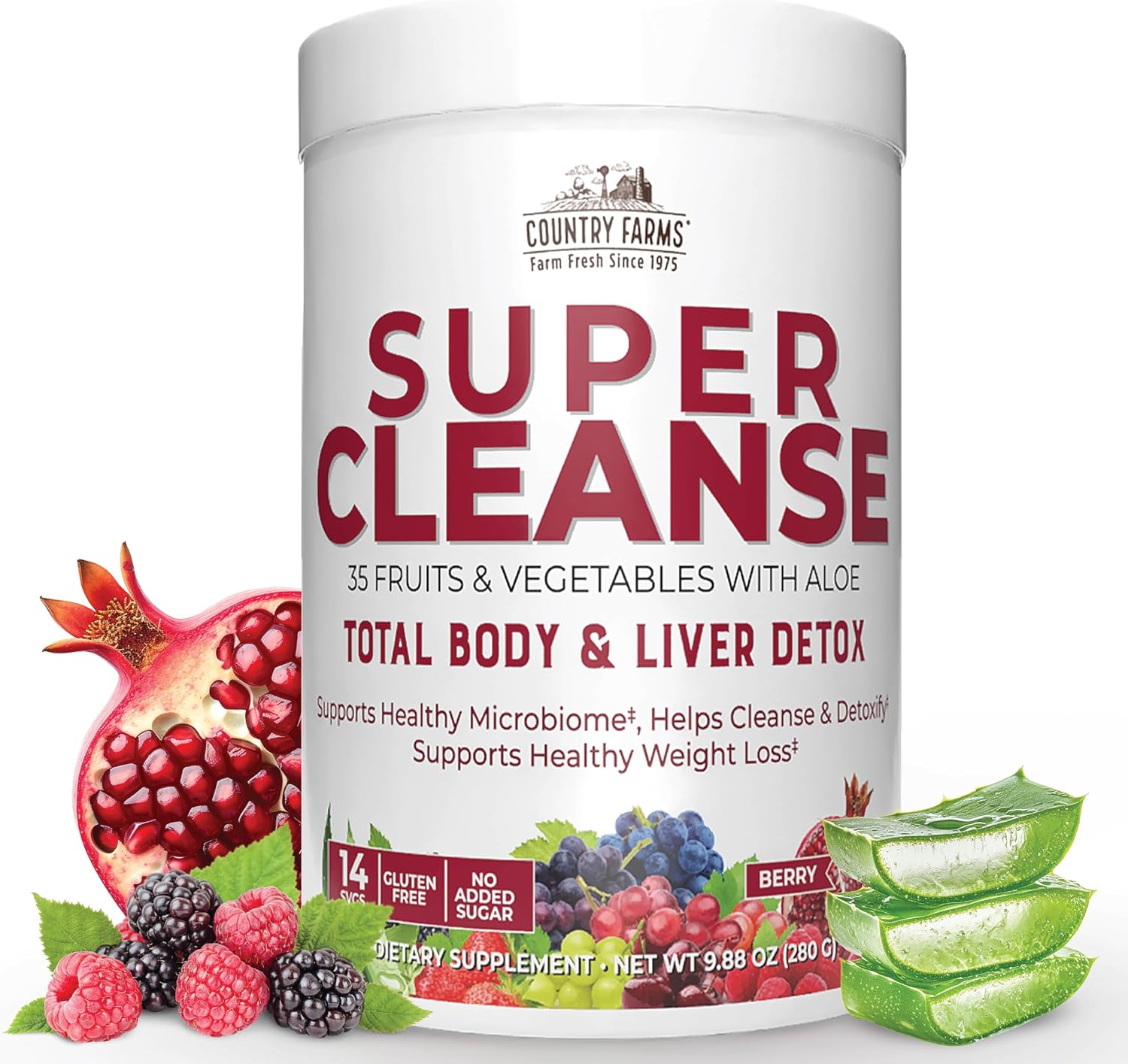 Country Farms Super Cleanse, 14 Servings, 9.88 Ounce
