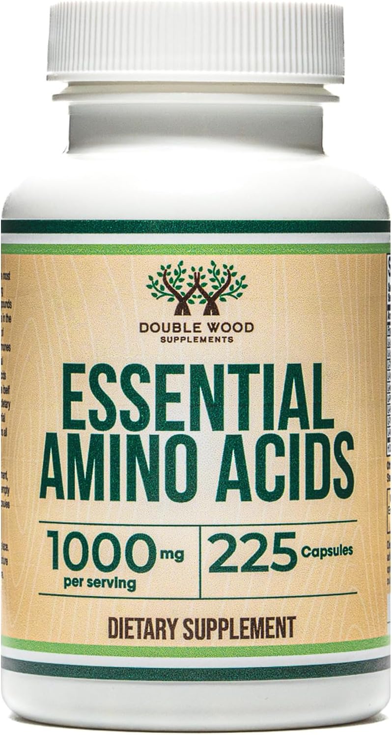 Double Wood Essential Amino Acids 1000mg 225 capsules