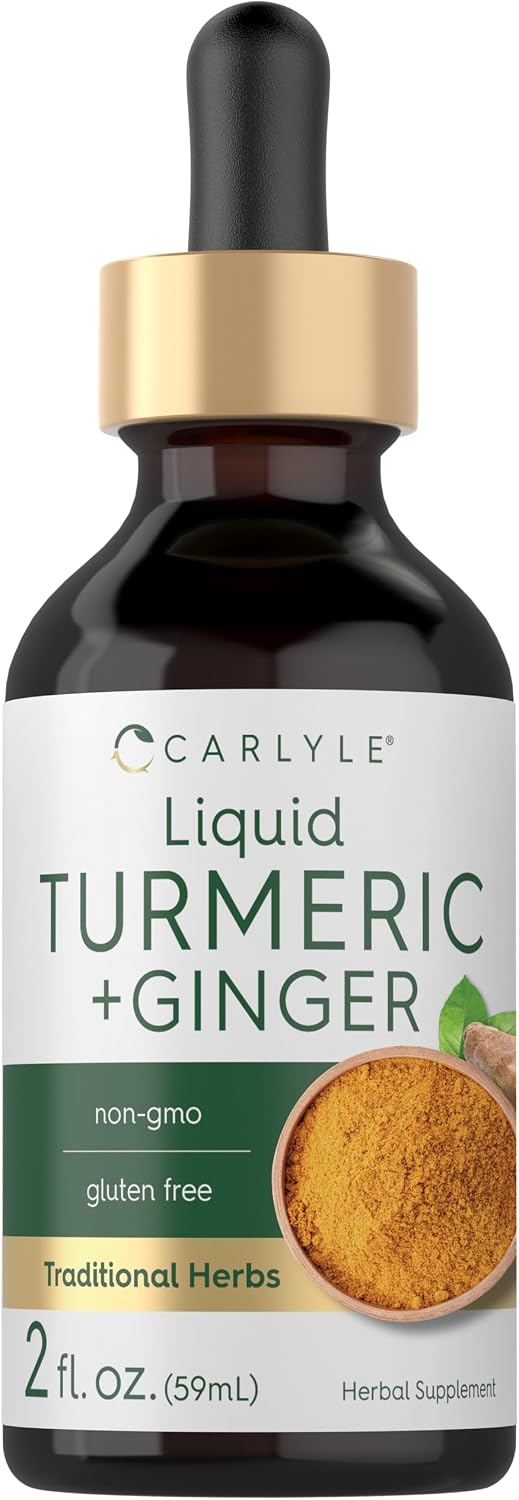 Carlyle Turmeric and Ginger Drops 2 fl oz