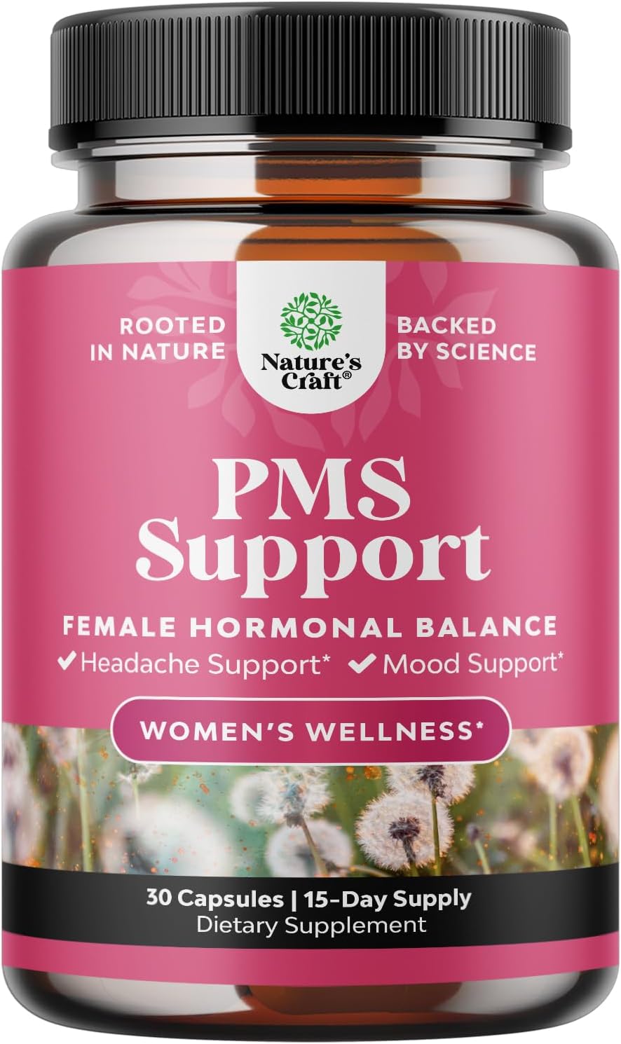 Nature's Craft Women's Wellness PMS Support, 30 Capsules
