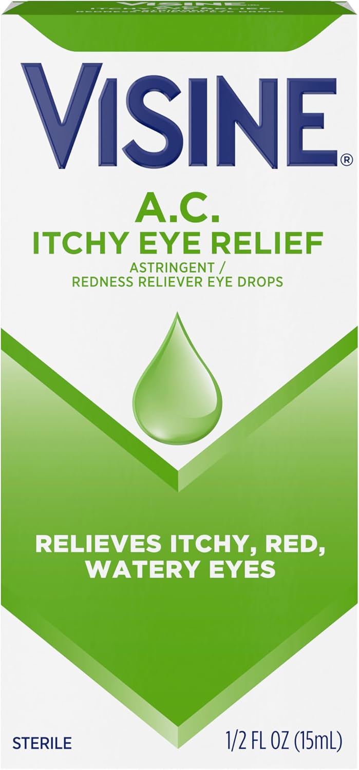 Visine A.C. Itchy Eye Relief Drops, 0.5 fl. oz