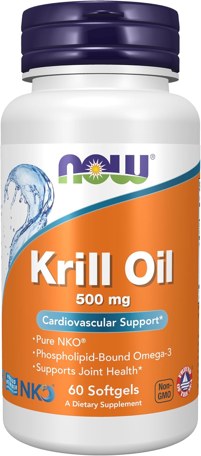 NOW Foods Neptune Krill Oil 500 mg, 60 softgels
