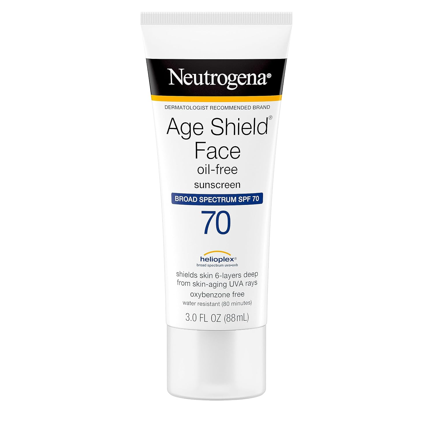 Neutrogena Age Shield Face Oil-Free Sunscreen Lotion with Broad Spectrum SPF 70 - 3 fl. oz