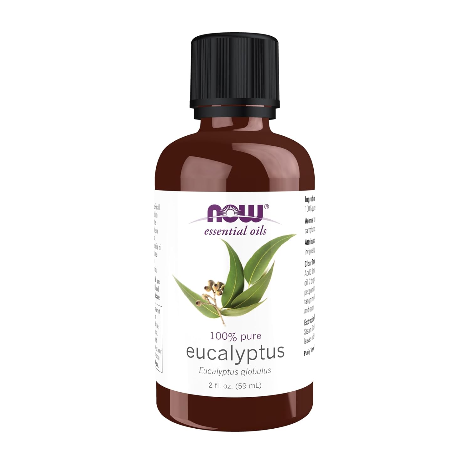 Now Essential Oils Eucalyptus Oil, 2 Fl oz
