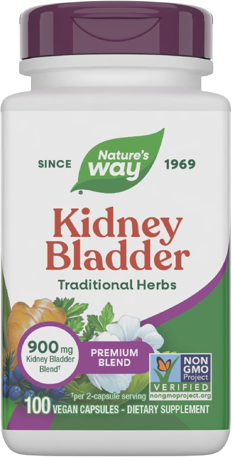 Nature's Way Kidney Bladder Premium Blend 900 mg 100 Capsules