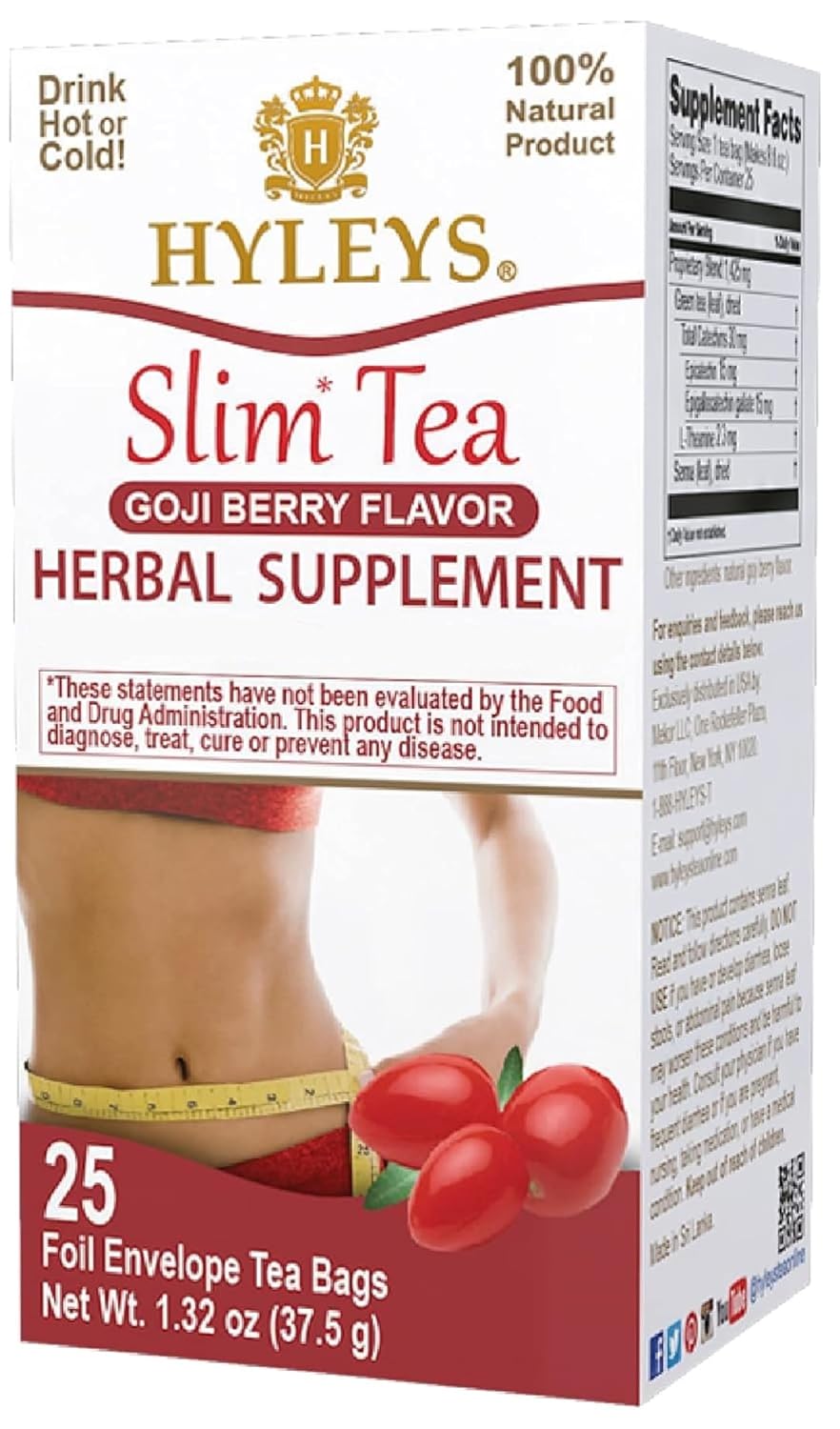 Hyleys Slim Tea Goji Berry Flavor - 25 Tea Bags