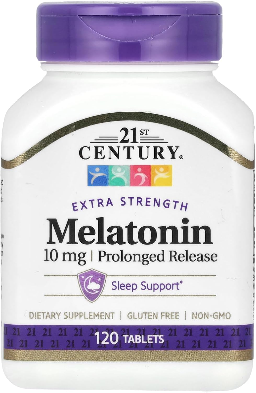 21st Century Melatonin 10 Mg Prolonged Release, 120 Count