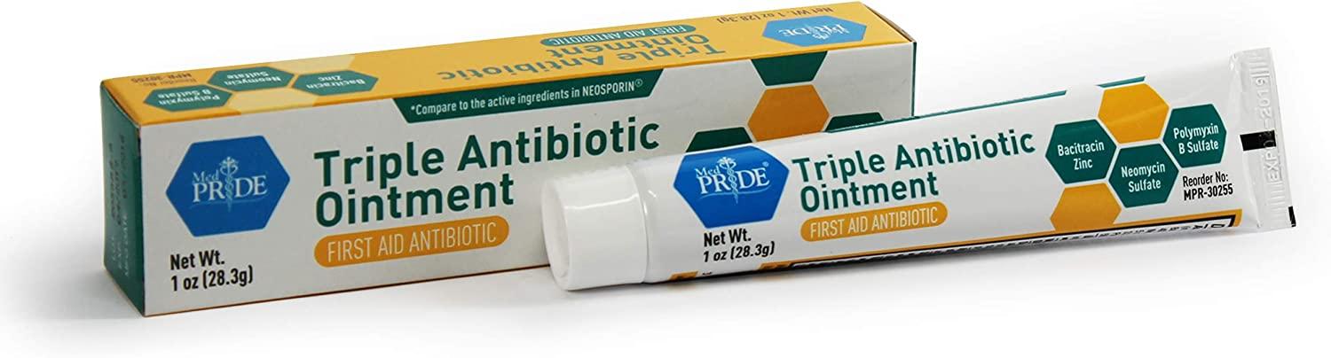 MED Pride Triple Antibiotic Pride Ointment Tube 1 Oz