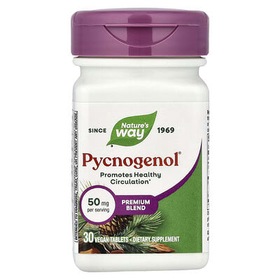 Nature's Way Pycnogenol® 30 Vegan Tablets