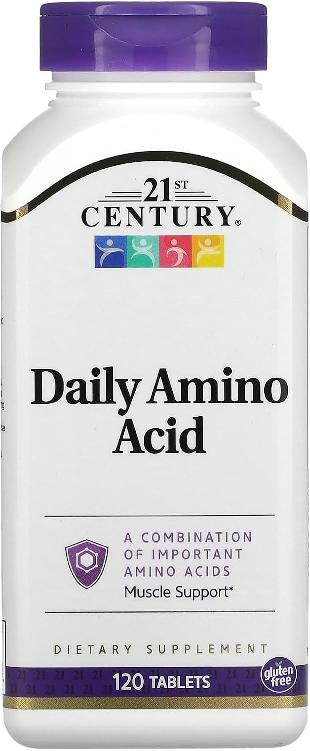 21st Century Daily Amino Acid Tablets, 120 Count