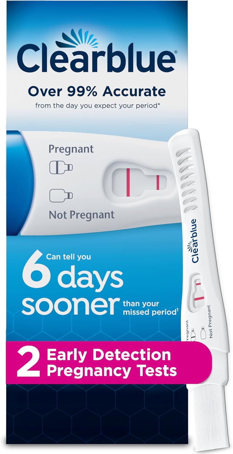 Clearblue Early Detection Pregnancy Test, 2 Count