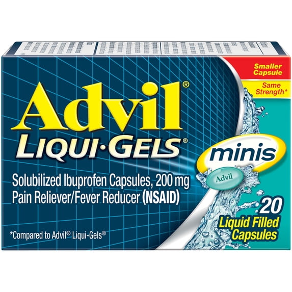 Advil Liqui-Gels Minis, 20 Liquid Filled Capsules
