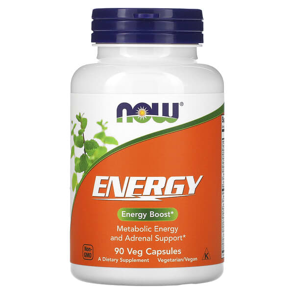 NOW Foods Energy, 90 Veg Capsules