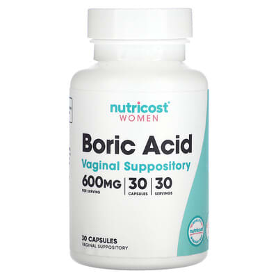 Nutricost Boric Acid 600mg, 30 Capsules