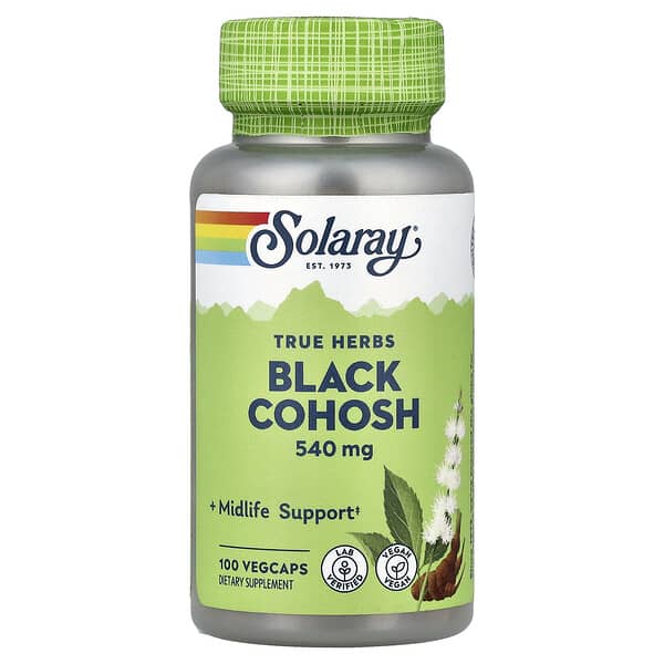 Solaray Black Cohosh, 540 mg 100 VegCaps