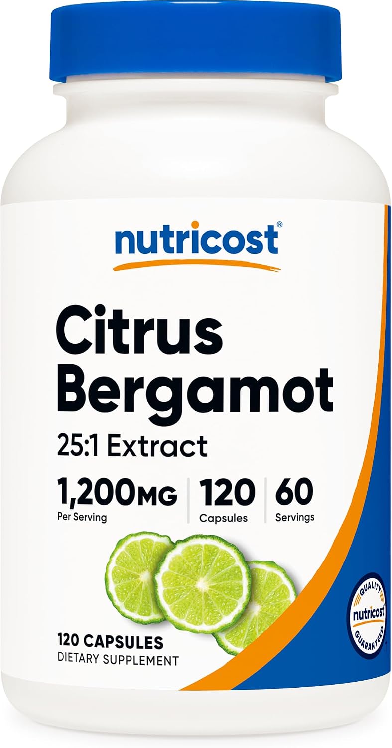 Nutricost Citrus Bergamot 1,200mg 120 Capsules