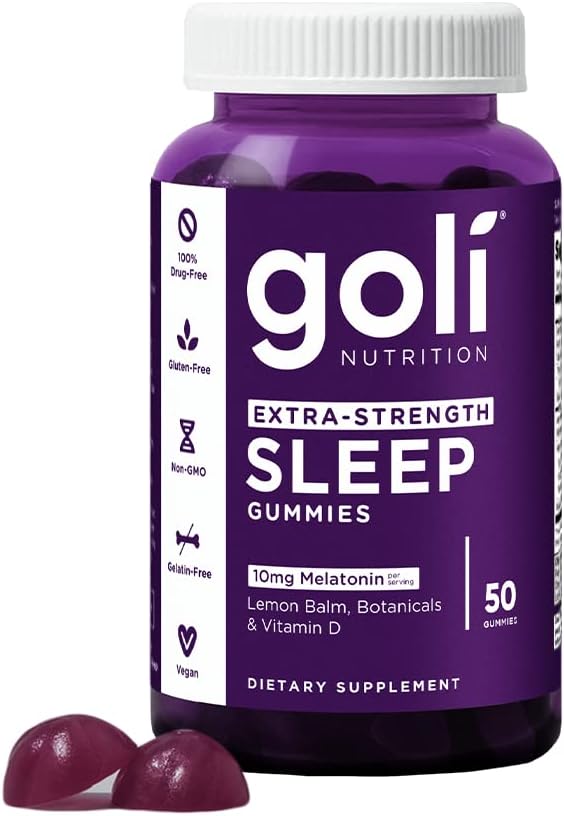 Goli Nutrition Sleep, 50 Gummies