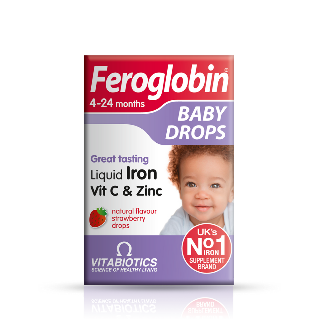 Vitabiotics Feroglobin Baby Drops 4-24 Months 30ml