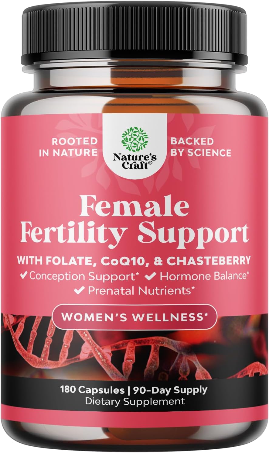 Nature's Craft Fertility Supplement for women 180 capsules
