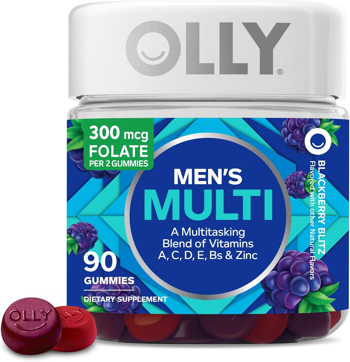 OLLY Men's Multivitamin Gummy - 90 Count