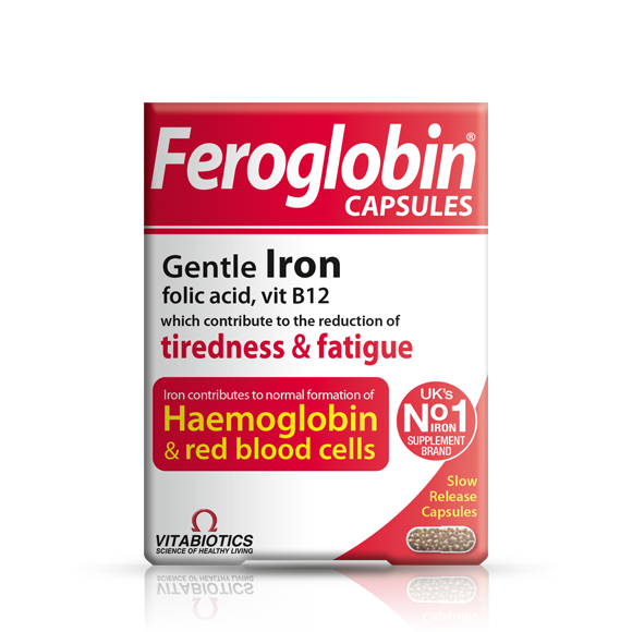 Vitabiotics Feroglobin Caps 30 count