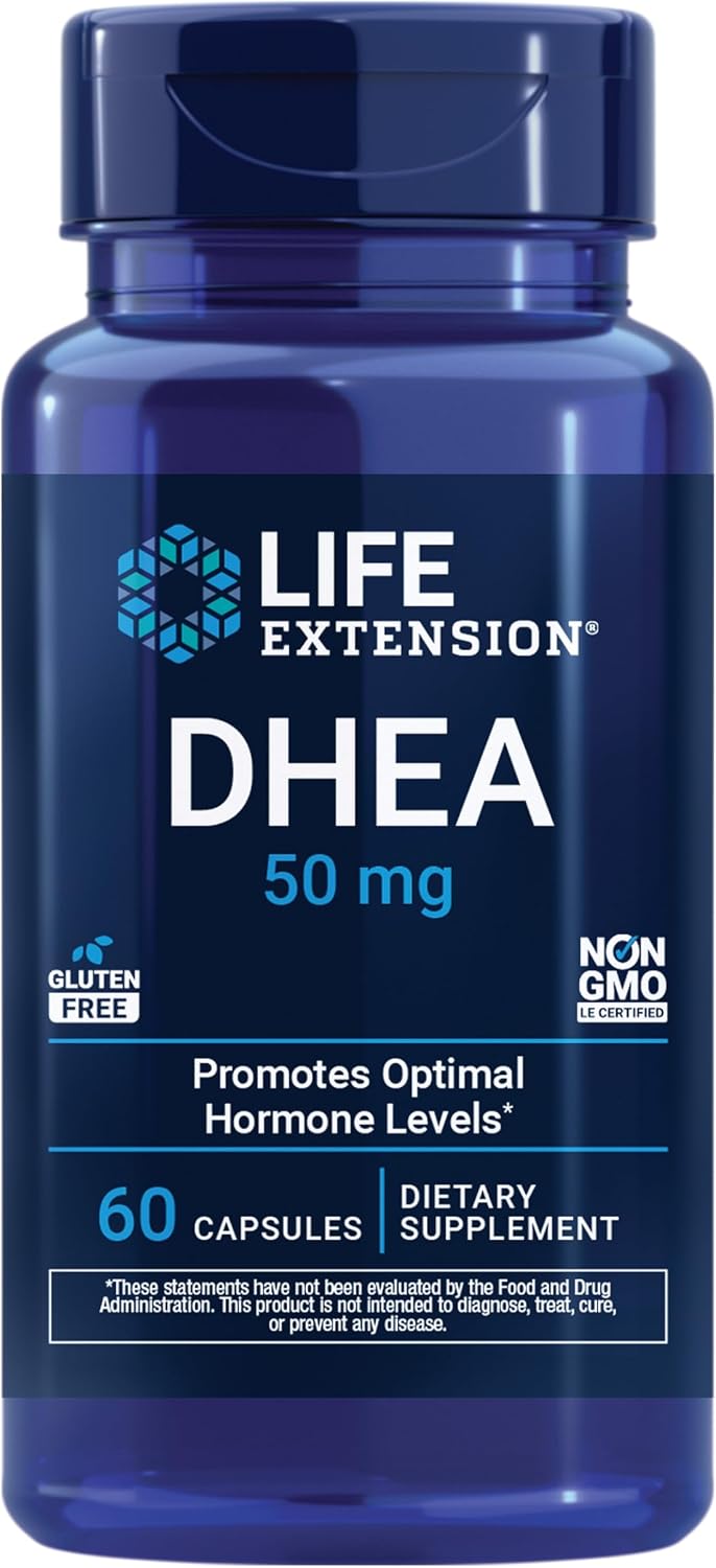 Life Extension DHEA 50 mg, 60 Capsules