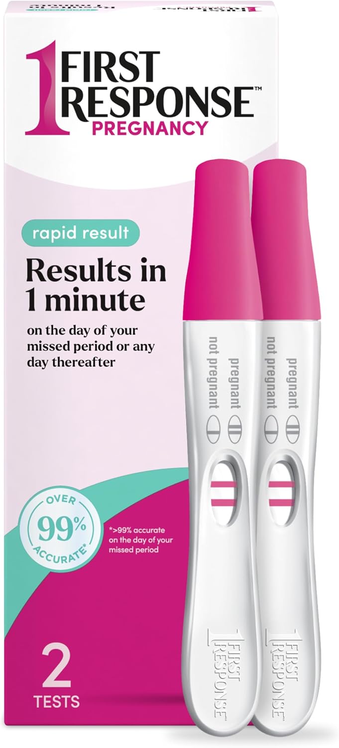 First Response Rapid Result Pregnancy Test, 2 Tests