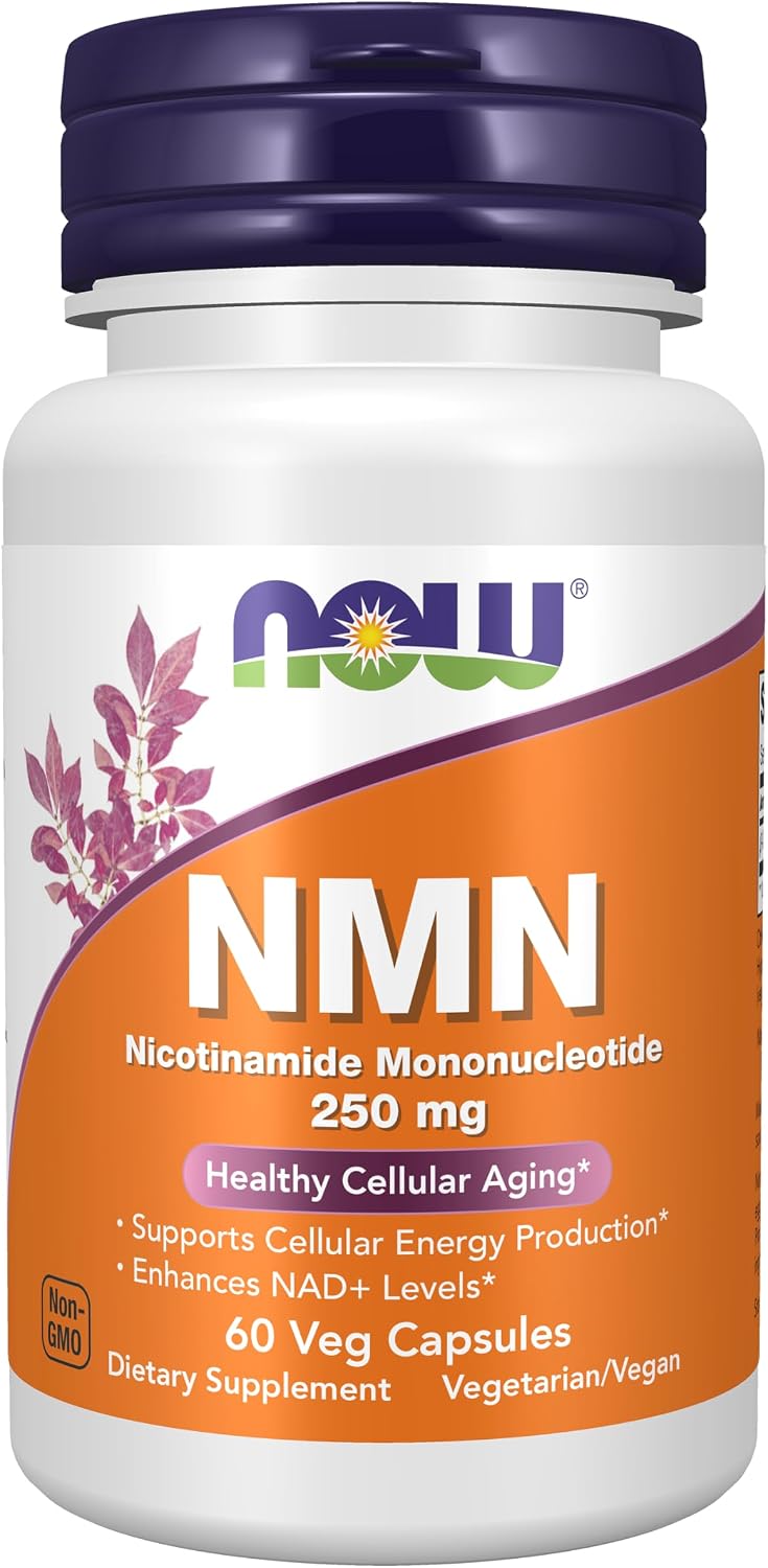 Now Foods NMN 250 mg 60 Vegan Capsules