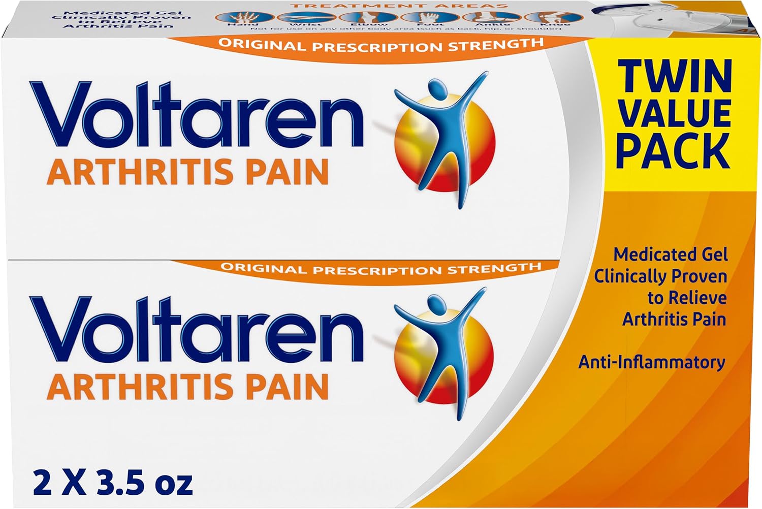 Voltaren Arthritis Pain Relief Gel with Diclofenac (100g) 3.5 oz