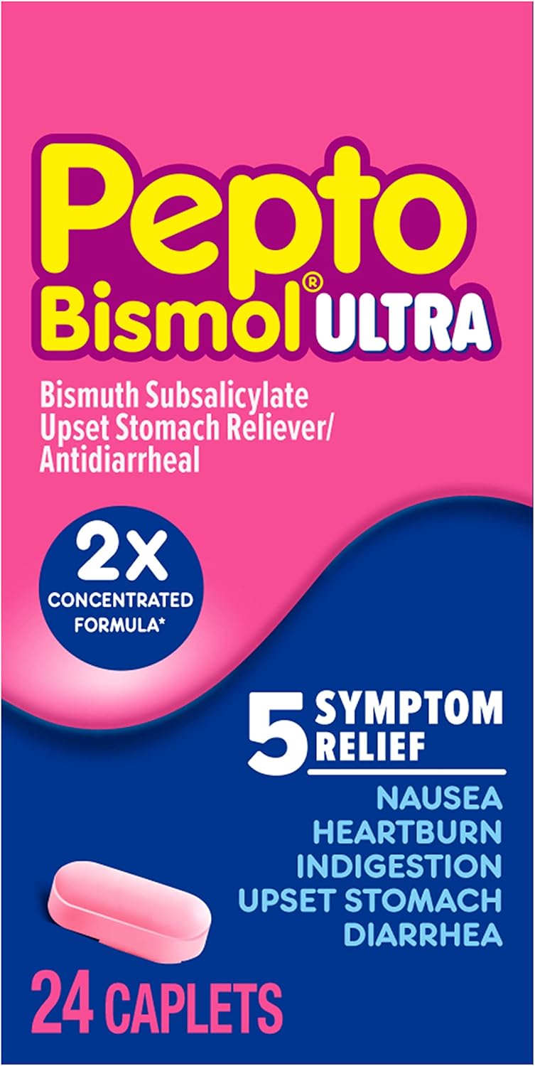 Pepto Bismol Caplets Ultra - 24 Caplets