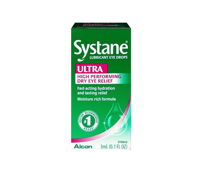 Systane Ultra Eye Drops, Lubricant 3mL (0.1fl oz)