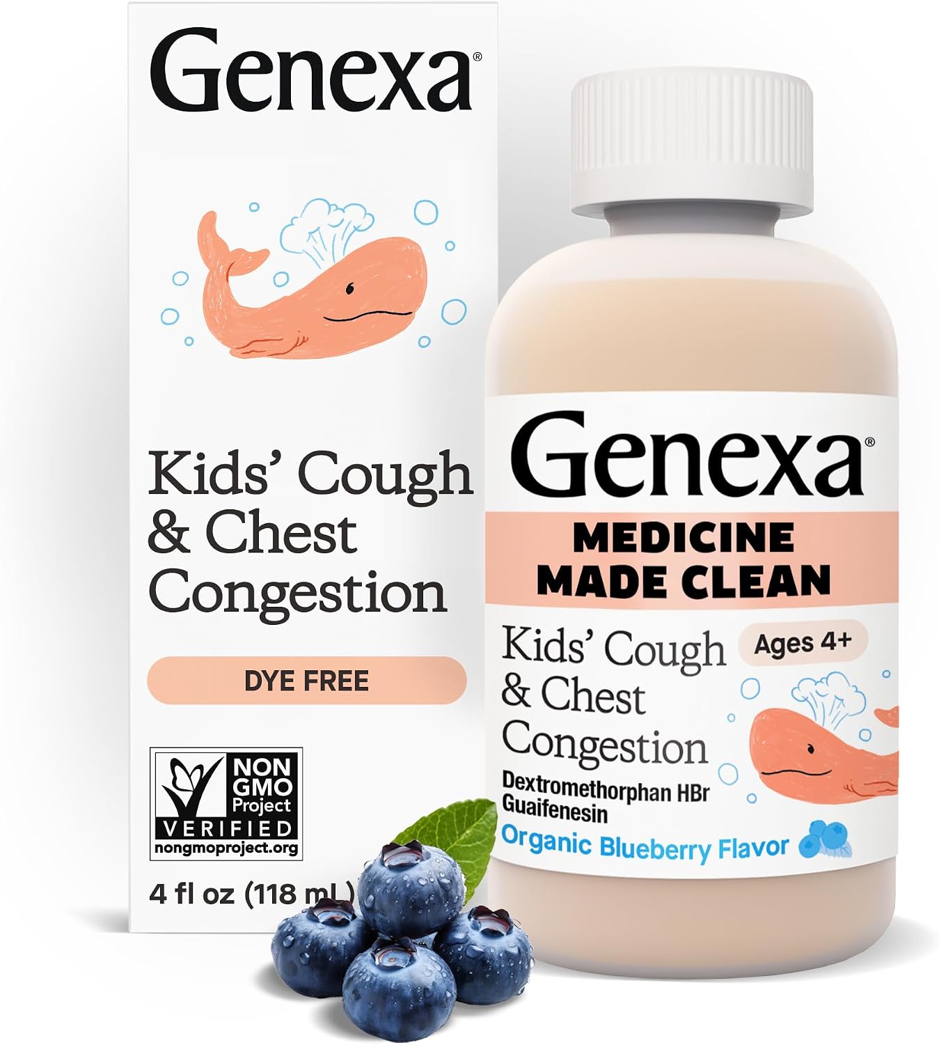 Genexa Kids Cough & Chest Congestion- 4 fl oz